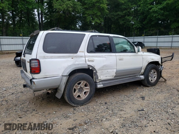 1999 Toyota 4Runner Limited z VIN JT3GN87R1X0100545, wystawiony jako Copart lot #57900635 z przebiegiem 215 408 mil mil oraz Szkoda całkowita • Salvage title. Historia ofert i sprzedaży dostępna na DreamBid. Obrazek 3.