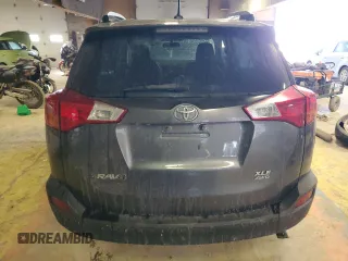 2014 Toyota RAV4 XLE with VIN JTMRFREV7ED095722, listed as a Copart auction lot 45107565 with 162,670 mi miles and Salvage Title. Bid and sale history available at DreamBid. Image 6.