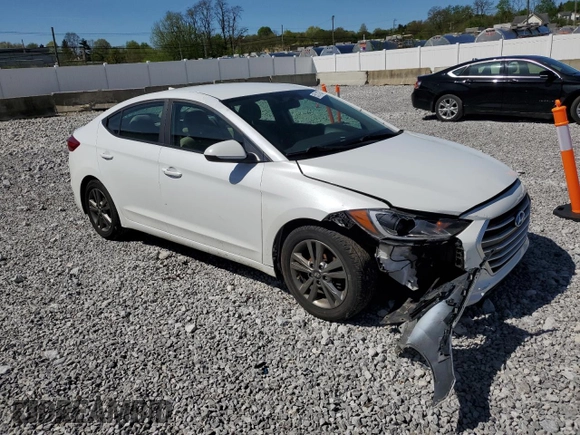 2017 Hyundai Elantra SE with VIN 5NPD84LF6HH017966, listed as a Copart auction lot 55131735 with 128,865 mi miles and Salvage Title. Bid and sale history available at DreamBid. Image 4.