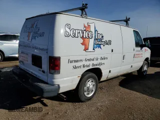 2011 Ford Econoline Cargo Commercial with VIN 1FTNE1EW0BDB08172, listed as a Copart auction lot 42065125 with 204,301 mi miles and Clean Title. Bid and sale history available at DreamBid. Image 3.