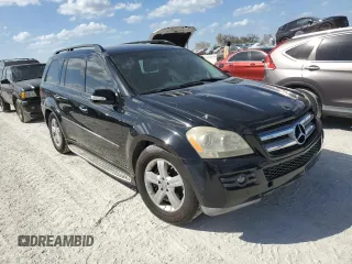 2008 Mercedes-Benz GL-Class 4.6L with VIN 4JGBF71E18A433290, listed as a Copart auction lot 77168184 with 0 mi miles and Salvage Title. Bid and sale history available at carsss.com. Image 4.