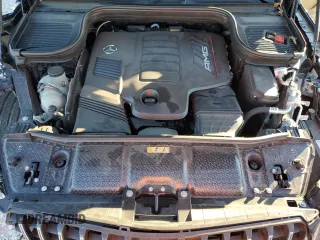 2024 Mercedes-Benz GLE 53 AMG with VIN 4JGFB6BB9RB159263, listed as a Copart auction lot 80244334 with 7,593 mi miles and Salvage title. Bid and sale history available at DreamBid. Image 12.