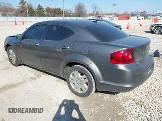 2013 Dodge Avenger SE with VIN 1C3CDZAB8DN596915, listed as a IAAI auction lot 41781939 with 122,440 mi miles and . Bid and sale history available at carsss.com. Image 3.