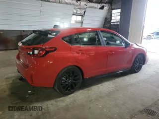 2024 Subaru Impreza RS с VIN JF1GUHHC5R8892816, выставлен на аукционе Copart как лот 60738735 с пробегом 4 926 миль миль и Списание • Salvage title. История ставок и продаж доступна на DreamBid. Изображение 3.