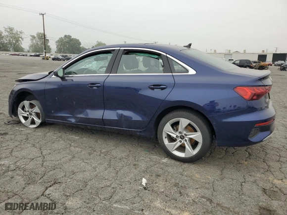 2024 Audi A3 Premium with VIN WAUAUDGY0RA077810, listed as a Copart auction lot 53355345 with 5,737 mi miles and Salvage Title. Bid and sale history available at carsss.com. Image 2.