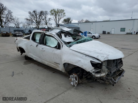 2019 Chevrolet Colorado 4WD LT with VIN 1GCGTCEN4K1124474, listed as a Copart auction lot 47871835 with 0 mi miles and Non Repairable. Bid and sale history available at carsss.com. Image 4.