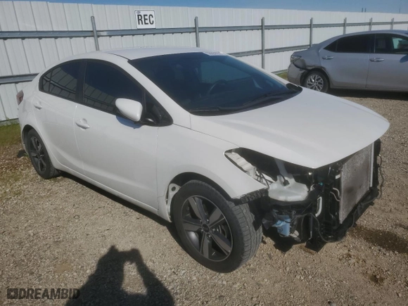 2018 Kia Forte LX with VIN 3KPFL4A76JE247892, listed as a Copart auction lot 50632265 with 80,210 mi miles and Salvage Title. Bid and sale history available at carsss.com. Image 4.