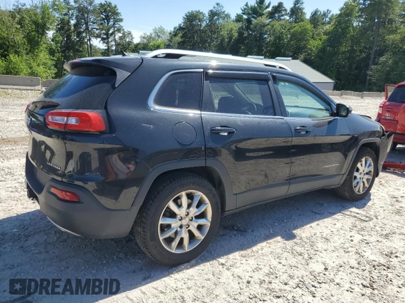 2014 Jeep Cherokee Limited с VIN 1C4PJMDS7EW278672, выставлен на аукционе Copart как лот 65269265 с пробегом 102 091 миль миль и Чистый • Clean title. История ставок и продаж доступна на DreamBid. Изображение 3.