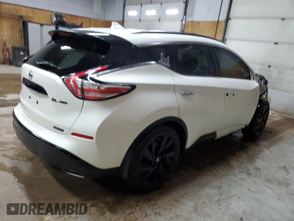 2018 Nissan Murano Platinum with VIN 5N1AZ2MH3JN131140, listed as a Copart auction lot 51151575 with 94,117 mi miles and Clean Title. Bid and sale history available at carsss.com. Image 3.