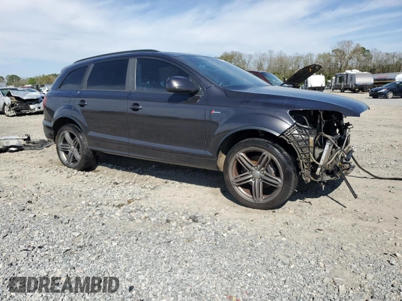 2015 Audi Q7 3.0T S line Prestige with VIN WA1DGAFE3FD008336, listed as a Copart auction lot 50341405 with 142,393 mi miles and Salvage Title. Bid and sale history available at carsss.com. Image 4.