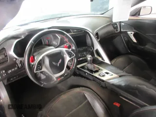 2017 Chevrolet Corvette Z06 3LZ with VIN 1G1YU3D60H5603836, listed as a Copart auction lot 78516134 with 4,594 mi miles and Salvage Title. Bid and sale history available at carsss.com. Image 8.