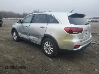 2019 Kia Sorento LX V6 with VIN 5XYPGDA56KG488041, listed as a Copart auction lot 49145225 with 128,040 mi miles and Salvage Title. Bid and sale history available at carsss.com. Image 2.