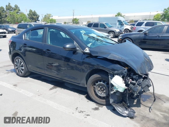 2010 Mazda 3 i Touring with VIN JM1BL1SG4A1212119, listed as a IAAI auction lot 42170712 with 184,520 mi miles and . Bid and sale history available at carsss.com. Image 1.