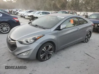 2014 Hyundai Elantra Coupe with VIN KMHDH6AH8EU029386, listed as a Copart auction lot 83245074 with 158,405 mi miles and Clean Title. Bid and sale history available at carsss.com. Image 1.