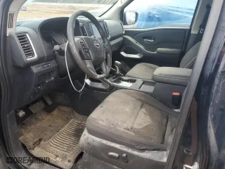 2023 Nissan Frontier S with VIN 1N6ED1EK5PN642847, listed as a Copart auction lot 42634675 with 0 mi miles and Non Repairable. Bid and sale history available at carsss.com. Image 7.