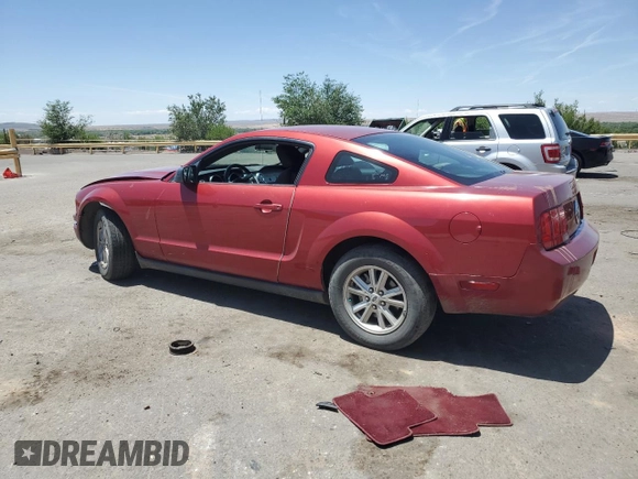 2005 Ford Mustang Deluxe with VIN 1ZVFT80N355107272, listed as a Copart auction lot 58216885 with 126,742 mi miles and Salvage title. Bid and sale history available at DreamBid. Image 2.