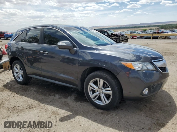 2014 Acura RDX Technology with VIN 5J8TB3H50EL003304, listed as a Copart auction lot 54869245 with 125,887 mi miles and Salvage title. Bid and sale history available at DreamBid. Image 4.