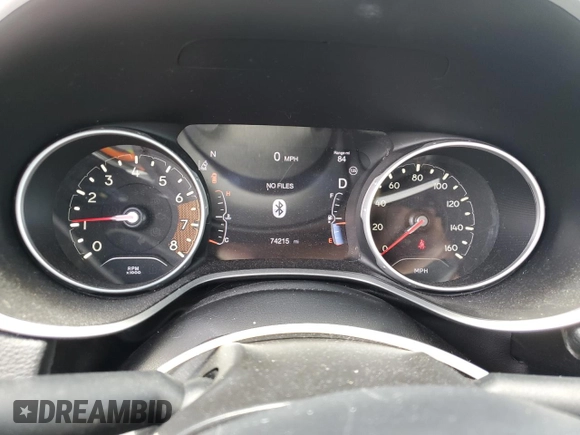 2020 Jeep Compass Limited с VIN 3C4NJDCB8LT200980, выставлен на аукционе Copart как лот 60911845 с пробегом 74 215 миль миль и Списание • Salvage title. История ставок и продаж доступна на DreamBid. Изображение 9.