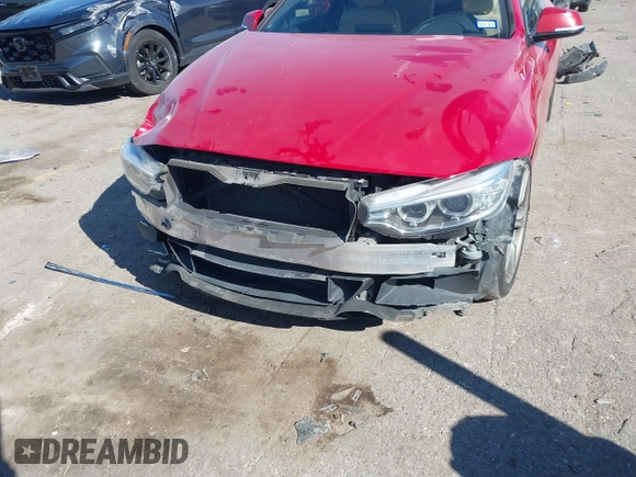 2015 BMW 4 Series 428i with VIN WBA3N3C57FK233391, listed as a IAAI auction lot 41260038 with 86,487 mi miles and . Bid and sale history available at DreamBid. Image 6.