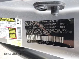 2017 Toyota Sienna LE Auto Access Seat with VIN 5TDKZ3DC4HS898051, listed as a IAAI auction lot 41530873 with 117,576 mi miles. Bid and sale history available at carsss.com. Image 9.