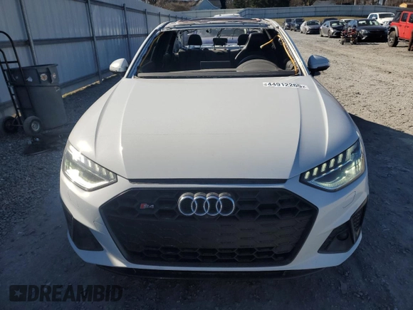 2020 Audi S4 Prestige with VIN WAUC4AF4XLA039076, listed as a Copart auction lot 44912265 with 48,265 mi miles and Salvage Title. Bid and sale history available at carsss.com. Image 5.