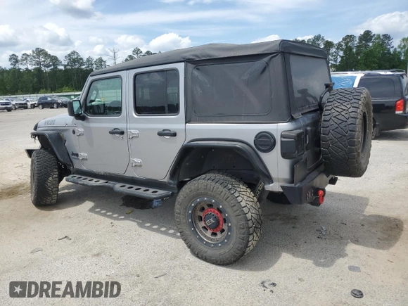 2020 Jeep Wrangler Unlimited Willys z VIN 1C4HJXDG5LW216718, wystawiony jako Copart lot #53144705 z przebiegiem 27 932 mil mil oraz Czysty tytuł • Clean title. Historia ofert i sprzedaży dostępna na DreamBid. Obrazek 2.