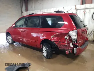 2012 Kia Sedona LX with VIN KNDMG4C71C6432577, listed as a Copart auction lot 49298405 with 205,983 mi miles and Salvage Title. Bid and sale history available at carsss.com. Image 2.