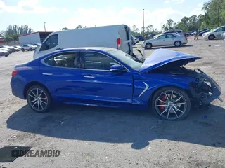2019 Genesis G70 Advanced with VIN KMTG34LE2KU022342, listed as a IAAI auction lot 41806699 with 49,250 mi miles and . Bid and sale history available at DreamBid. Image 12.
