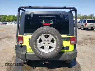 2016 Jeep Wrangler Unlimited Sport with VIN 1C4BJWDG8GL335001, listed as a Copart auction lot 53081785 with 91,533 mi miles and Salvage Title. Bid and sale history available at DreamBid. Image 6.