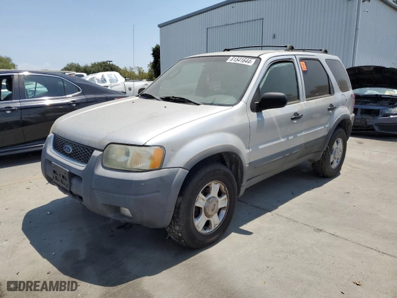 2002 Ford Escape XLT with VIN 1FMCU03152KC58829, listed as a Copart auction lot 61541644 with 0 mi miles and Clean Title. Bid and sale history available at carsss.com. Image 1.