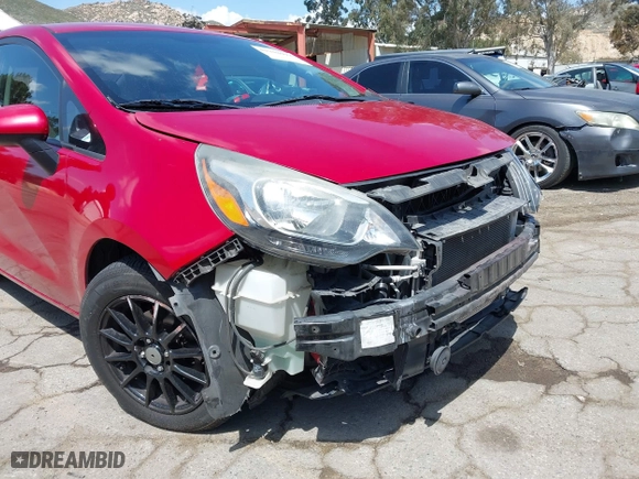 2016 Kia Rio EX with VIN KNADN4A37G6586820, listed as a IAAI auction lot 41948092 with 107,497 mi miles. Bid and sale history available at carsss.com. Image 13.