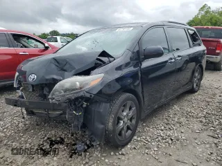 2015 Toyota Sienna SE with VIN 5TDXK3DC6FS689563, listed as a Copart auction lot 60798185 with 170,128 mi miles and Salvage title. Bid and sale history available at DreamBid. Image 1.
