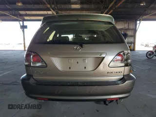 2001 Lexus RX 300 with VIN JTJGF10U810107642, listed as a Copart auction lot 70199364 with 130,026 mi miles and Salvage Title. Bid and sale history available at carsss.com. Image 6.