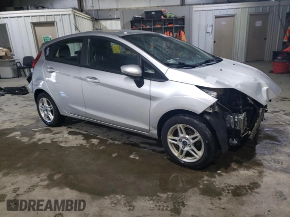 2019 Ford Fiesta SE with VIN 3FADP4EJ4KM102297, listed as a Copart auction lot 47005385 with 144,865 mi miles and Salvage Title. Bid and sale history available at carsss.com. Image 4.