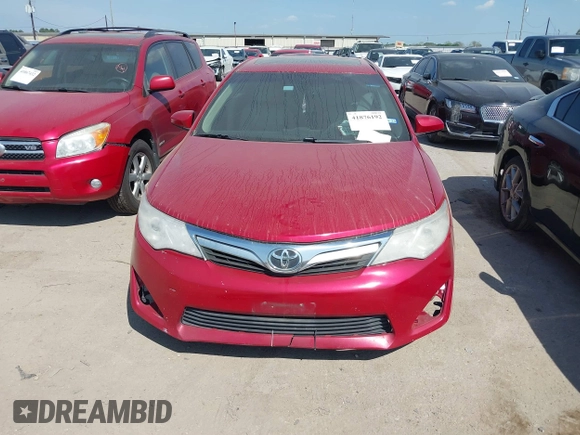 2014 Toyota Camry SE with VIN 4T1BK1FK8EU547143, listed as a IAAI auction lot 41876192 with 209,535 mi miles. Bid and sale history available at carsss.com. Image 12.