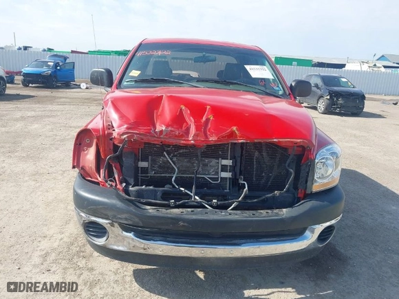 2006 Dodge Ram 1500 ST with VIN 1D7HA18K16J218887, listed as a IAAI auction lot 41532322 with 110,028 mi miles. Bid and sale history available at carsss.com. Image 6.