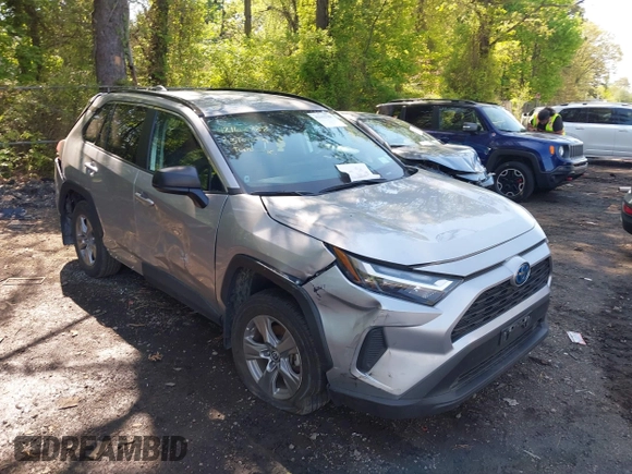 2023 Toyota RAV4 Hybrid LE with VIN 4T3LWRFV3PU092360, listed as a IAAI auction lot 42162788 with 39,116 mi miles and . Bid and sale history available at DreamBid. Image 1.
