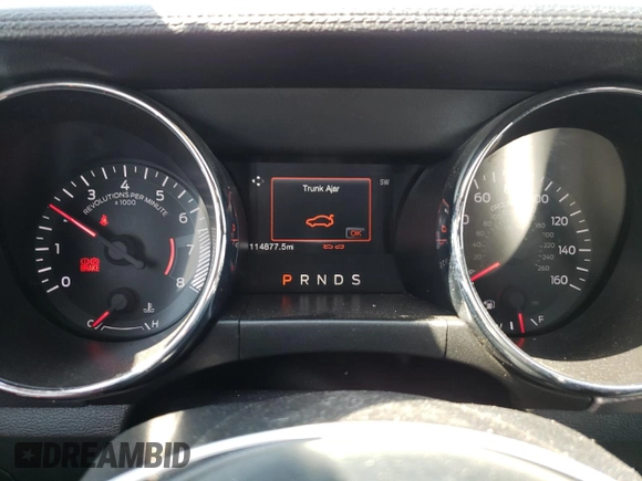 2016 Ford Mustang EcoBoost z VIN 1FA6P8TH3G5231239, wystawiony jako Copart lot #60743085 z przebiegiem 114 877 mil mil oraz Szkoda całkowita • Salvage title. Historia ofert i sprzedaży dostępna na DreamBid. Obrazek 9.