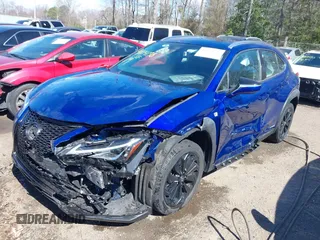 2021 Lexus UX with VIN JTHR9JBH1M2050209, listed as a IAAI auction lot 41874736 with 31,536 mi miles. Bid and sale history available at carsss.com. Image 6.