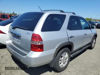 2003 Acura MDX Touring Pkg with VIN 2HNYD18693H517135, listed as a Copart auction lot 48460284 with 168,359 mi miles and Salvage Title. Bid and sale history available at carsss.com. Image 3.