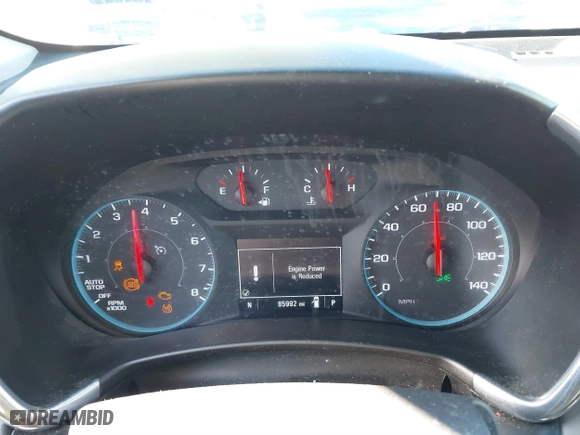 2020 Chevrolet Equinox LS with VIN 3GNAXSEV2LS520267, listed as a IAAI auction lot 41876431 with 85,992 mi miles. Bid and sale history available at carsss.com. Image 7.