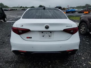 2020 Alfa Romeo Giulia Ti with VIN ZARFANBN2L7632187, listed as a Copart auction lot 66333024 with 0 mi miles and Salvage Title. Bid and sale history available at carsss.com. Image 6.