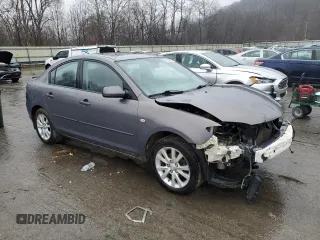 2008 Mazda 3 i Sport with VIN JM1BK12F981786106, listed as a Copart auction lot 85446424 with 200,362 mi miles and Salvage Title. Bid and sale history available at DreamBid. Image 4.