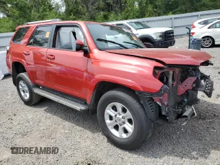2022 Toyota 4Runner SR5 with VIN JTEEU5JRXN5256186, listed as a Copart auction lot 60697255 with Not provided miles and Salvage title. Bid and sale history available at DreamBid. Image 4.