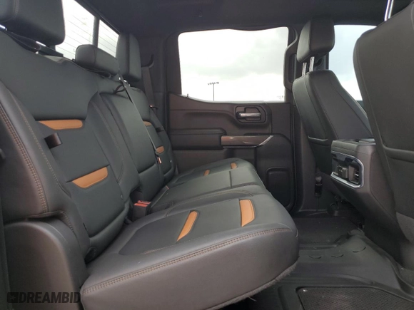 2022 GMC Sierra 1500 Limited AT4 with VIN 3GTP9EEL5NG172838, listed as a Copart auction lot 44218665 with 43,808 mi miles and Salvage Title. Bid and sale history available at carsss.com. Image 10.