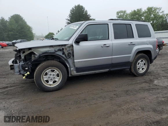 2017 Jeep Patriot Sport SE z VIN 1C4NJPBA7HD145705, wystawiony jako Copart lot #60954225 z przebiegiem 98 605 mil mil oraz Szkoda całkowita • Salvage title. Historia ofert i sprzedaży dostępna na DreamBid. Obrazek 1.