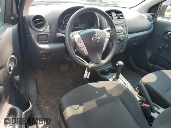 2015 Nissan Versa SV with VIN 3N1CN7AP4FL831812, listed as a Copart auction lot 59903055 with 92,405 mi miles and Salvage title. Bid and sale history available at DreamBid. Image 8.