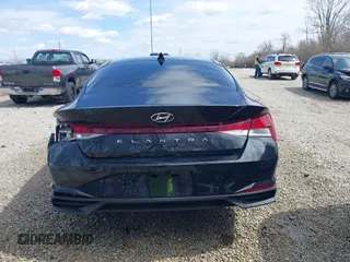 2022 Hyundai Elantra SEL with VIN KMHLM4AGXNU272717, listed as a IAAI auction lot 41879304 with 55,680 mi miles and . Bid and sale history available at DreamBid. Image 16.