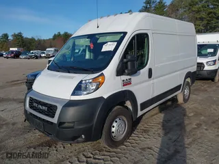 2021 Ram ProMaster Cargo Van with VIN 3C6LRVCG2ME559451, listed as a IAAI auction lot 41751163 with 51,324 mi miles. Bid and sale history available at carsss.com. Image 17.