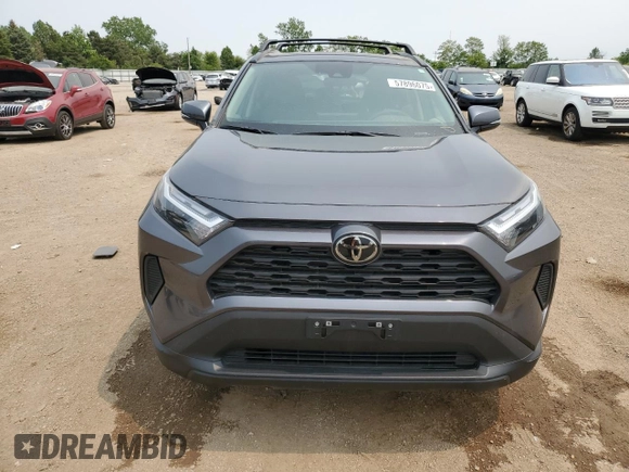2024 Toyota RAV4 XLE with VIN 2T3P1RFV4RC471176, listed as a Copart auction lot 57896075 with 6,416 mi miles and Salvage title. Bid and sale history available at DreamBid. Image 5.